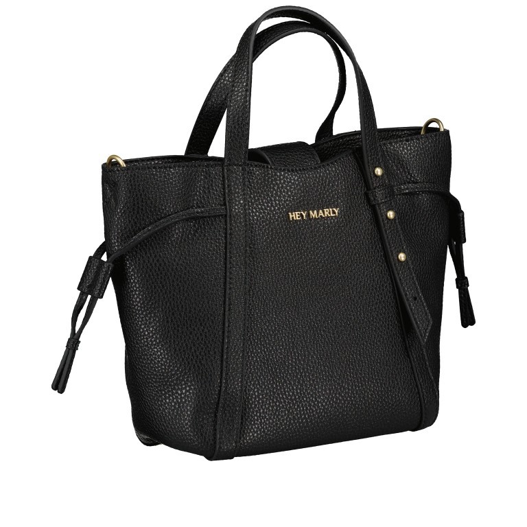 Handtasche Pretty Wonder S variabel in der Form Black, Farbe: schwarz, Marke: Hey Marly, EAN: 4262391068571, Abmessungen in cm: 29x20x10, Bild 3 von 8