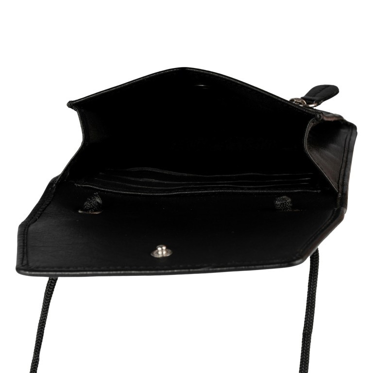 Brustbeutel / Gürteltasche Alba 025 mit RFID-Schutz Schwarz, Farbe: schwarz, Marke: Flanigan, EAN: 4066727006073, Bild 4 von 5