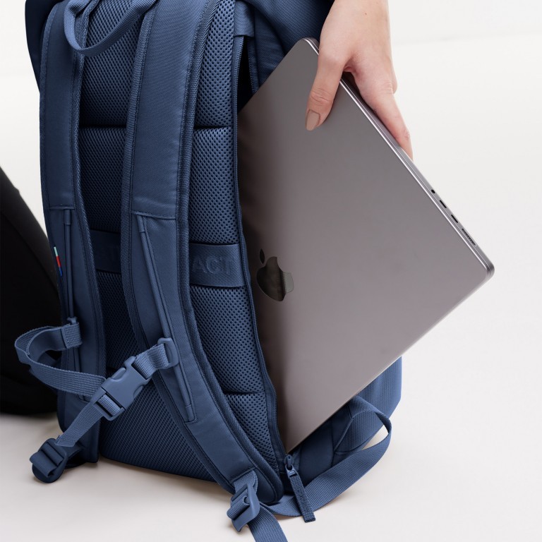 Rucksack Pro Pack mit Laptopfach 15 Zoll Oceanblue, Farbe: blau/petrol, Marke: Got Bag, EAN: 4260483884290, Abmessungen in cm: 31x47x16, Bild 12 von 15