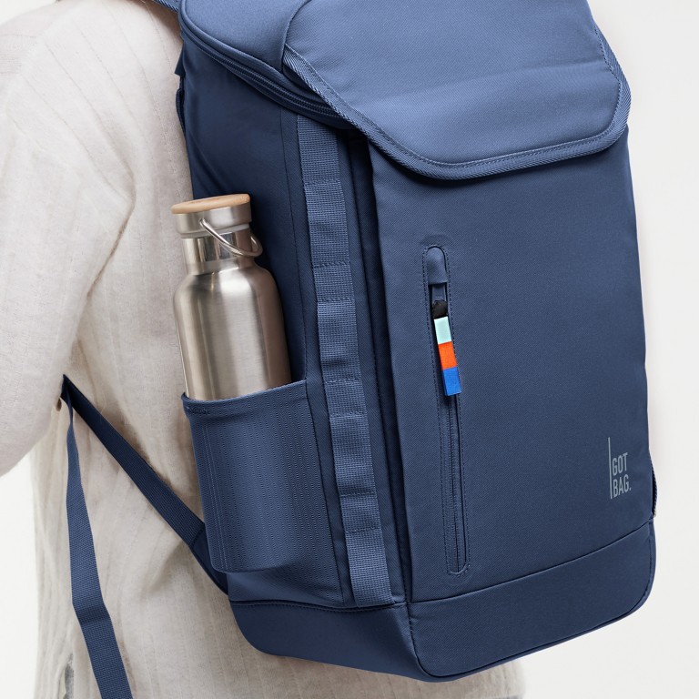 Rucksack Pro Pack mit Laptopfach 15 Zoll Oceanblue, Farbe: blau/petrol, Marke: Got Bag, EAN: 4260483884290, Abmessungen in cm: 31x47x16, Bild 14 von 15