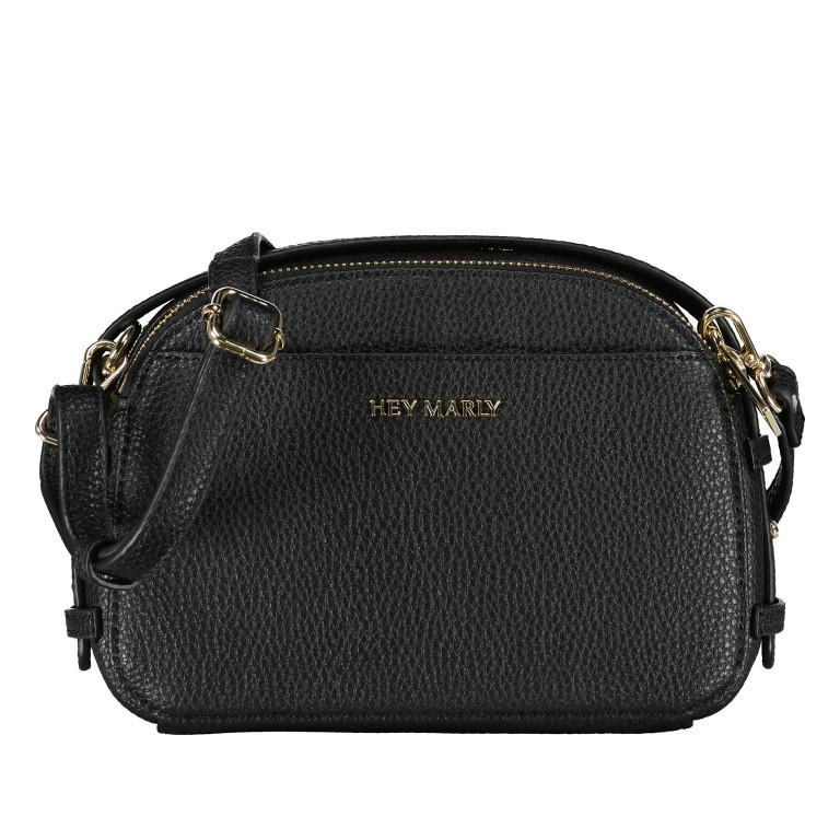 Umhängetasche Style Mate S Black, Farbe: schwarz, Marke: Hey Marly, EAN: 4262391069042, Abmessungen in cm: 20x7.5x14.5, Bild 1 von 7
