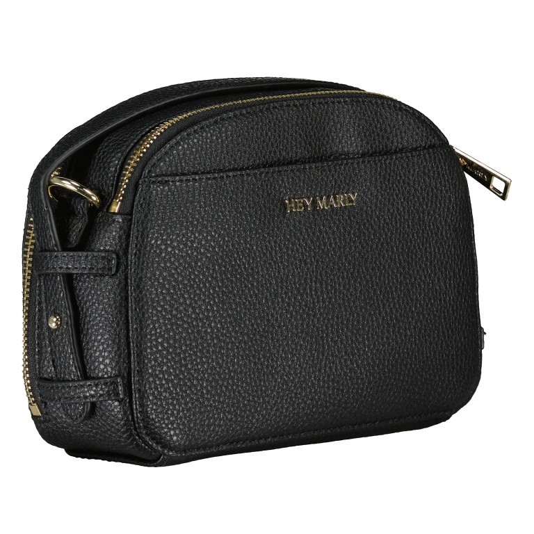 Umhängetasche Style Mate S Black, Farbe: schwarz, Marke: Hey Marly, EAN: 4262391069042, Abmessungen in cm: 20x7.5x14.5, Bild 2 von 7