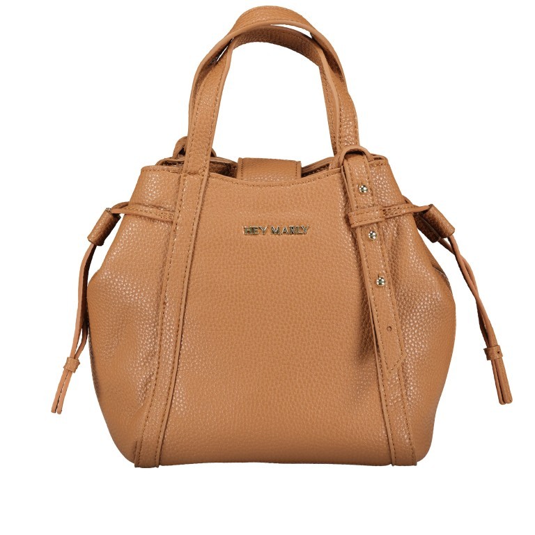 Handtasche Pretty Wonder S variabel in der Form Cognac, Farbe: cognac, Marke: Hey Marly, EAN: 4262391068786, Abmessungen in cm: 29x20x10, Bild 2 von 8