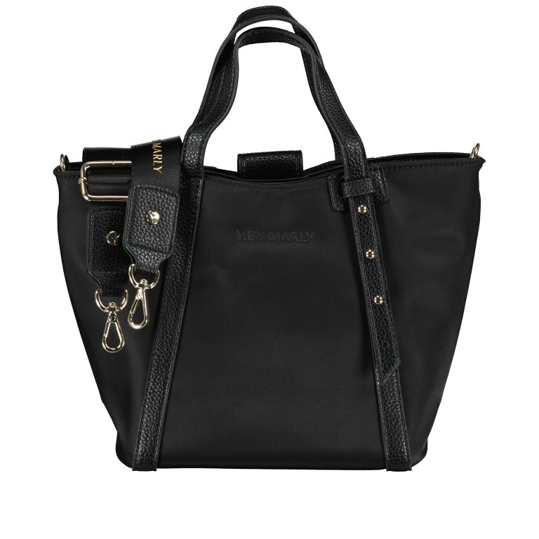Handtasche Pretty Wonder S Black, Farbe: schwarz, Marke: Hey Marly, EAN: 4262391068793, Abmessungen in cm: 29x20x10, Bild 1 von 7
