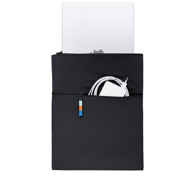 Rucksack Rolltop Lite 2.0 Black, Farbe: schwarz, Marke: Got Bag, EAN: 4260483885396, Abmessungen in cm: 32x42x15, Bild 11 von 13