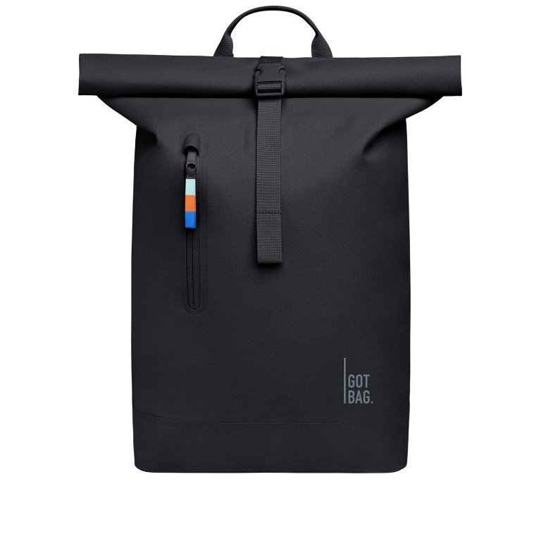 Rucksack Rolltop Lite 2.0 Black, Farbe: schwarz, Marke: Got Bag, EAN: 4260483885396, Abmessungen in cm: 32x42x15, Bild 1 von 13