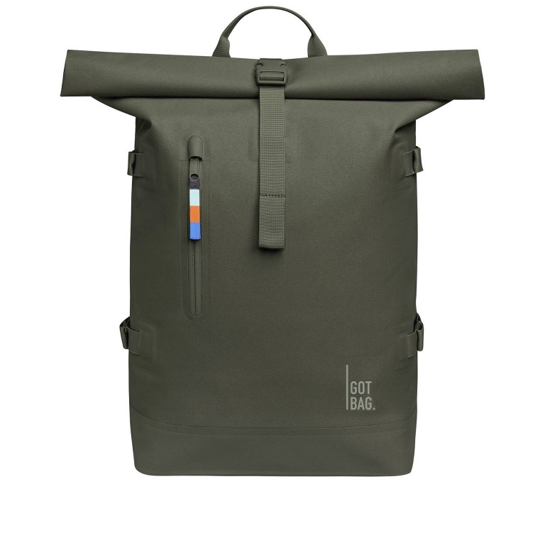 Rucksack Rolltop 2.0 Algae, Farbe: grün/oliv, Marke: Got Bag, EAN: 4260483885983, Abmessungen in cm: 33x43x16, Bild 1 von 13