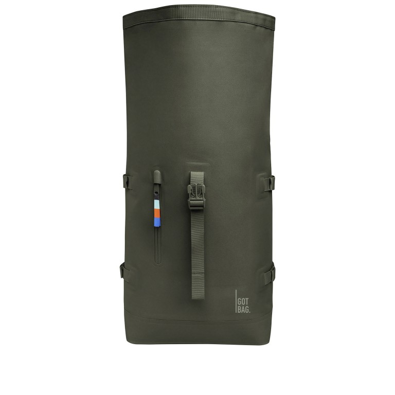 Rucksack Rolltop 2.0 Algae, Farbe: grün/oliv, Marke: Got Bag, EAN: 4260483885983, Abmessungen in cm: 33x43x16, Bild 8 von 13