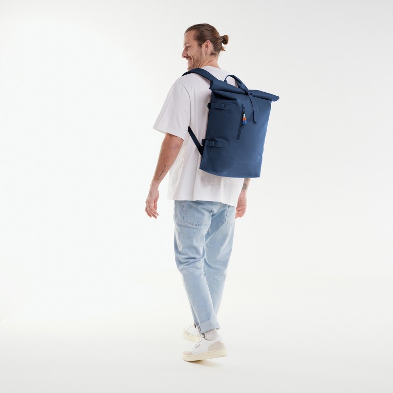 Rucksack Rolltop 2.0 Oceanblue, Farbe: blau/petrol, Marke: Got Bag, EAN: 4260483885938, Abmessungen in cm: 33x43x16, Bild 7 von 13