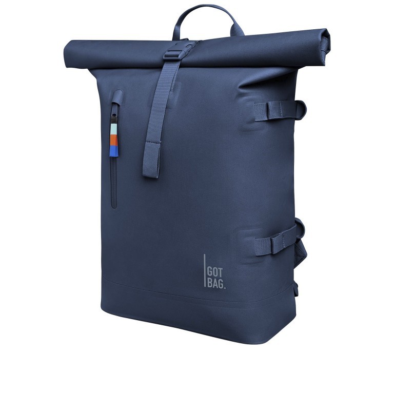 Rucksack Rolltop 2.0 Oceanblue, Farbe: blau/petrol, Marke: Got Bag, EAN: 4260483885938, Abmessungen in cm: 33x43x16, Bild 2 von 13