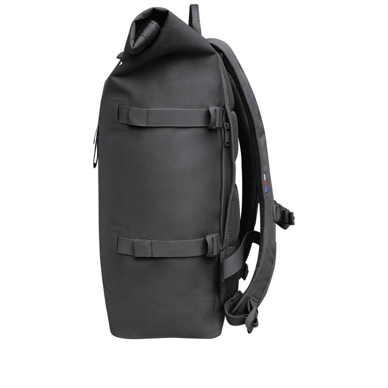 Rucksack Rolltop 2.0 Shark, Farbe: grau, Marke: Got Bag, EAN: 4260483886171, Abmessungen in cm: 33x43x16, Bild 3 von 13