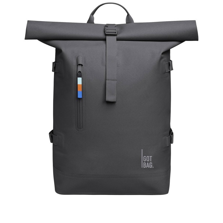 Rucksack Rolltop 2.0 Shark, Farbe: grau, Marke: Got Bag, EAN: 4260483886171, Abmessungen in cm: 33x43x16, Bild 1 von 13