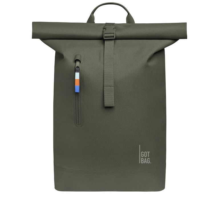Rucksack Rolltop Lite 2.0 Algae, Farbe: grün/oliv, Marke: Got Bag, EAN: 4260483885501, Abmessungen in cm: 32x42x15, Bild 1 von 13