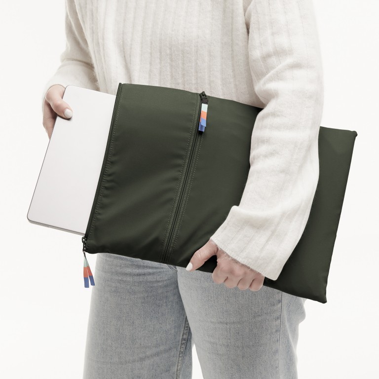 Rucksack Rolltop Lite 2.0 Algae, Farbe: grün/oliv, Marke: Got Bag, EAN: 4260483885501, Abmessungen in cm: 32x42x15, Bild 10 von 13