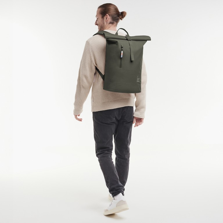 Rucksack Rolltop Lite 2.0 Algae, Farbe: grün/oliv, Marke: Got Bag, EAN: 4260483885501, Abmessungen in cm: 32x42x15, Bild 7 von 13