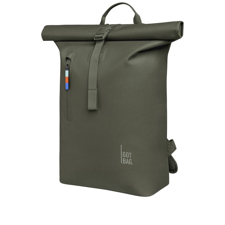 Rucksack Rolltop Lite 2.0 Algae, Farbe: grün/oliv, Marke: Got Bag, EAN: 4260483885501, Abmessungen in cm: 32x42x15, Bild 2 von 13