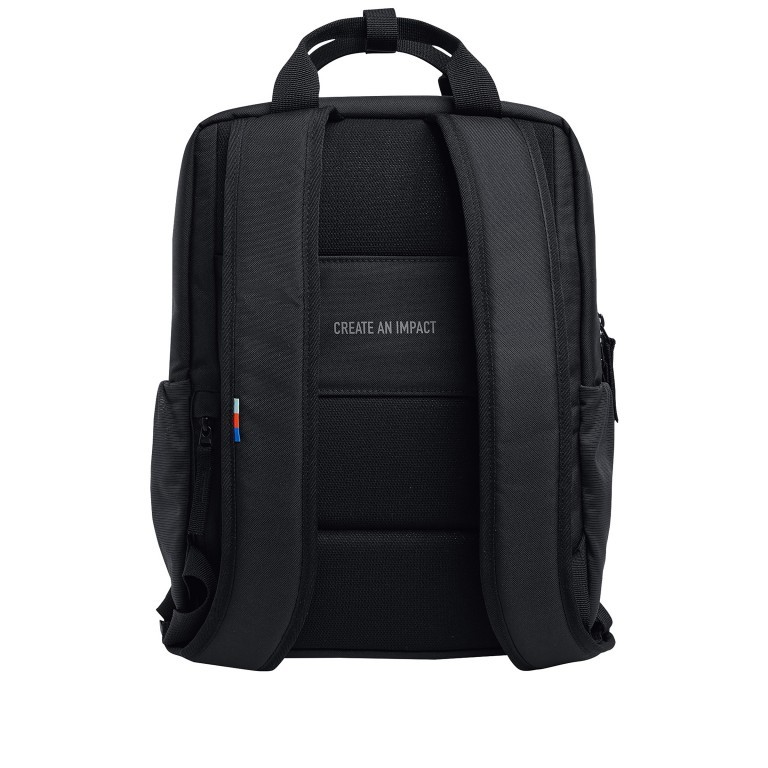 Rucksack Daypack 2.0 Black, Farbe: schwarz, Marke: Got Bag, EAN: 4260483886140, Abmessungen in cm: 28x36x12, Bild 5 von 10