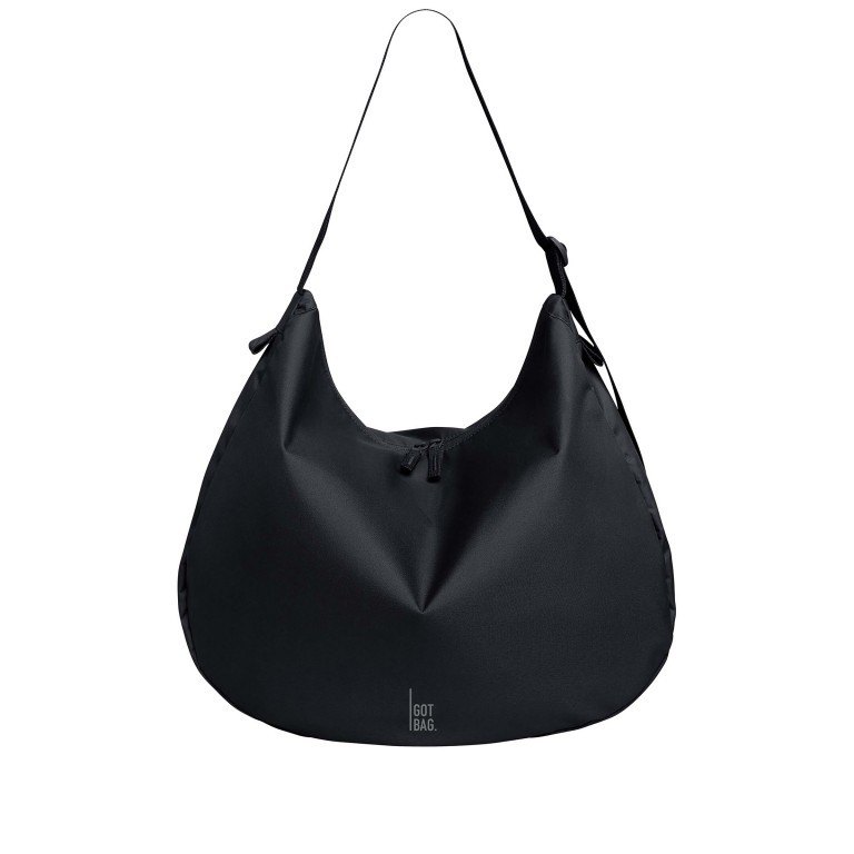 Beuteltasche Curved Bag Monochrome Black, Farbe: schwarz, Marke: Got Bag, EAN: 4260483888274, Abmessungen in cm: 46x36x15, Bild 1 von 7