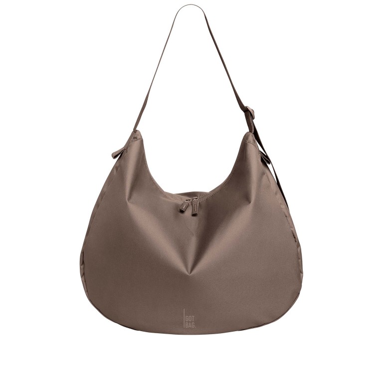 Beuteltasche Curved Bag Monochrome Oyster, Farbe: taupe/khaki, Marke: Got Bag, EAN: 4260483888298, Abmessungen in cm: 46x36x15, Bild 1 von 7