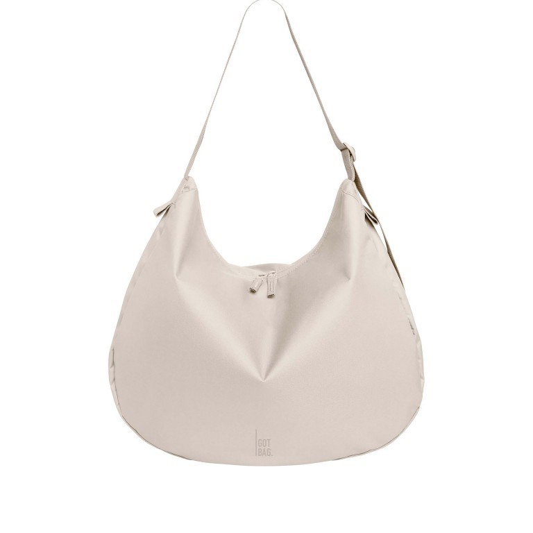 Beuteltasche Curved Bag Monochrome Softshell, Farbe: beige, Marke: Got Bag, EAN: 4260483888281, Abmessungen in cm: 46x36x15, Bild 1 von 7