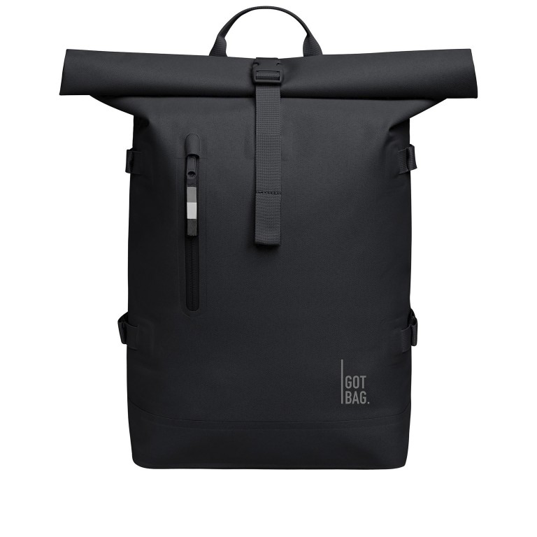 Rucksack Rolltop 2.0 Monochrome Black, Farbe: schwarz, Marke: Got Bag, EAN: 4260483886430, Abmessungen in cm: 33x43x16, Bild 1 von 13