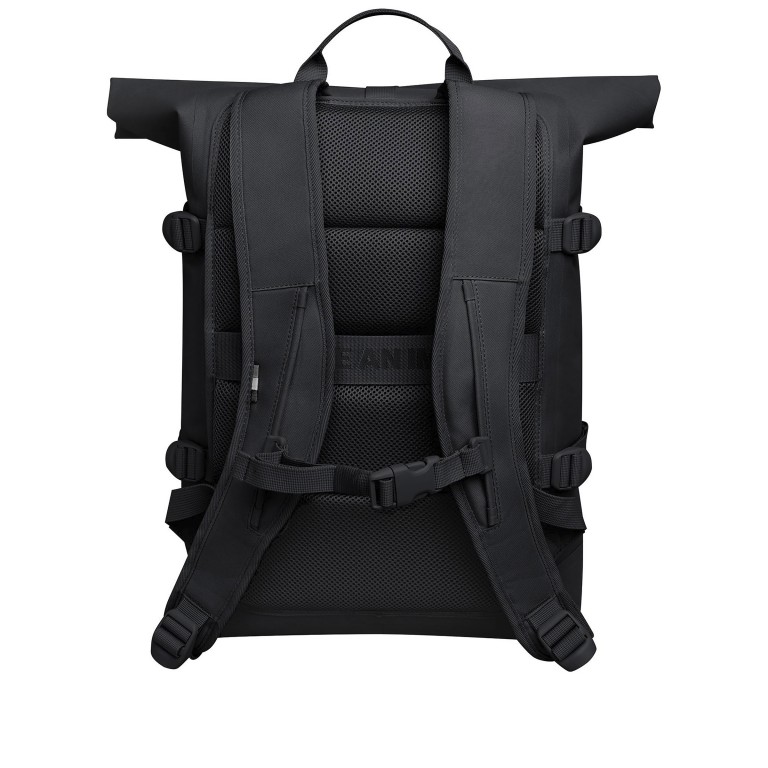 Rucksack Rolltop 2.0 Monochrome Black, Farbe: schwarz, Marke: Got Bag, EAN: 4260483886430, Abmessungen in cm: 33x43x16, Bild 4 von 13