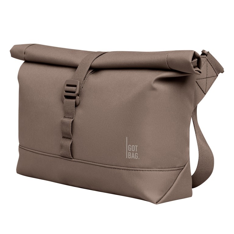 Kuriertasche Messenger Bag Monochrome Oyster, Farbe: taupe/khaki, Marke: Got Bag, EAN: 4260483887673, Abmessungen in cm: 38x19x8, Bild 2 von 9