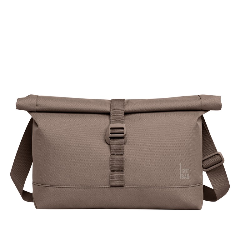 Kuriertasche Messenger Bag Monochrome Oyster, Farbe: taupe/khaki, Marke: Got Bag, EAN: 4260483887673, Abmessungen in cm: 38x19x8, Bild 1 von 9