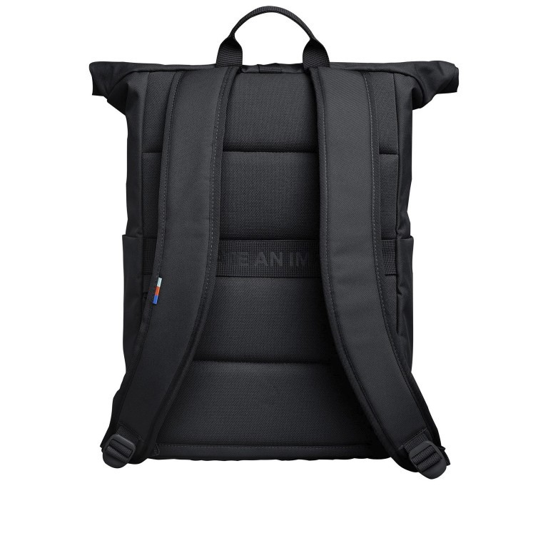Rucksack Rolltop Easy mit Laptopfach Black, Farbe: schwarz, Marke: Got Bag, EAN: 4260483889172, Abmessungen in cm: 30x42x15, Bild 4 von 14