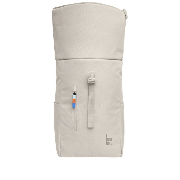 Rucksack Rolltop Easy mit Laptopfach Soft Shell, Farbe: beige, Marke: Got Bag, EAN: 4260483889219, Abmessungen in cm: 30x42x15, Bild 14 von 14