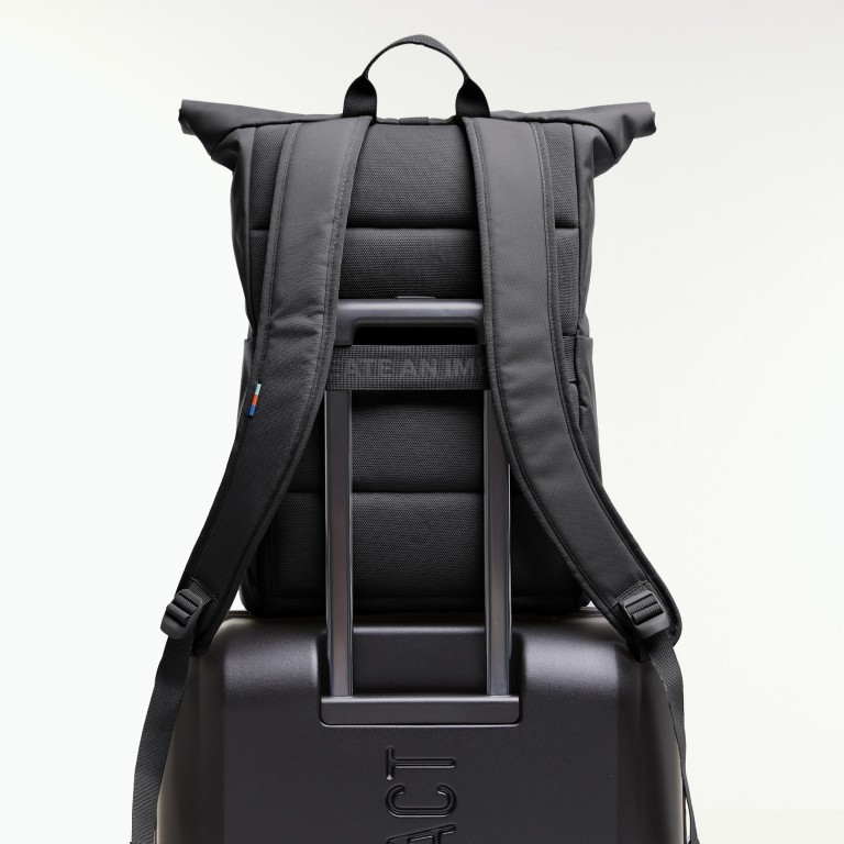 Rucksack Rolltop Easy mit Laptopfach Shark, Farbe: grau, Marke: Got Bag, EAN: 4260483889189, Abmessungen in cm: 30x42x15, Bild 6 von 14