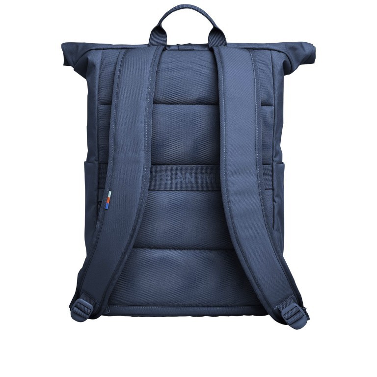 Rucksack Rolltop Easy mit Laptopfach Oceanblue, Farbe: blau/petrol, Marke: Got Bag, EAN: 4260483889196, Abmessungen in cm: 30x42x15, Bild 4 von 14