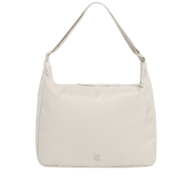 Beuteltasche Square Bag Large Monochrome Soft Shell, Farbe: beige, Marke: Got Bag, EAN: 4260483889370, Abmessungen in cm: 36x25x15, Bild 1 von 7