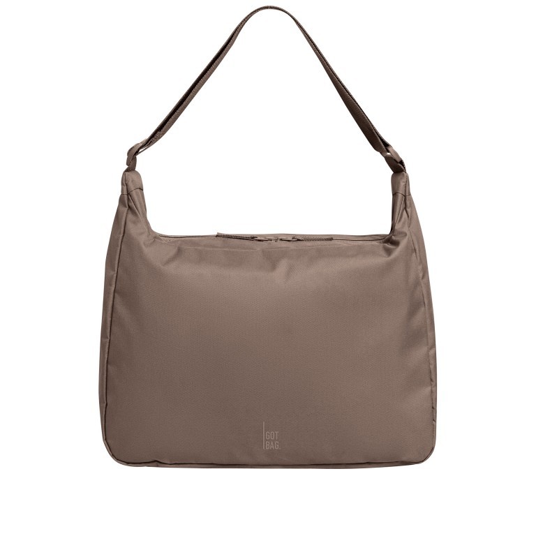Beuteltasche Square Bag Large Monochrome Oyster, Farbe: taupe/khaki, Marke: Got Bag, EAN: 4260483889387, Abmessungen in cm: 36x25x15, Bild 1 von 7