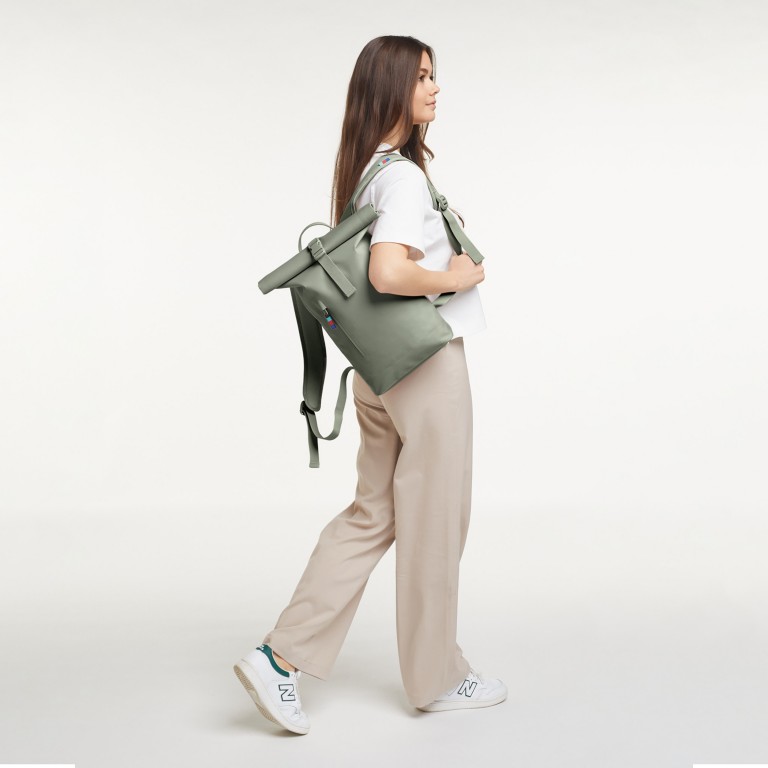 Rucksack Rolltop Small 2.0 Bass, Farbe: grün/oliv, Marke: Got Bag, EAN: 4260483886645, Abmessungen in cm: 24x40x12, Bild 5 von 9
