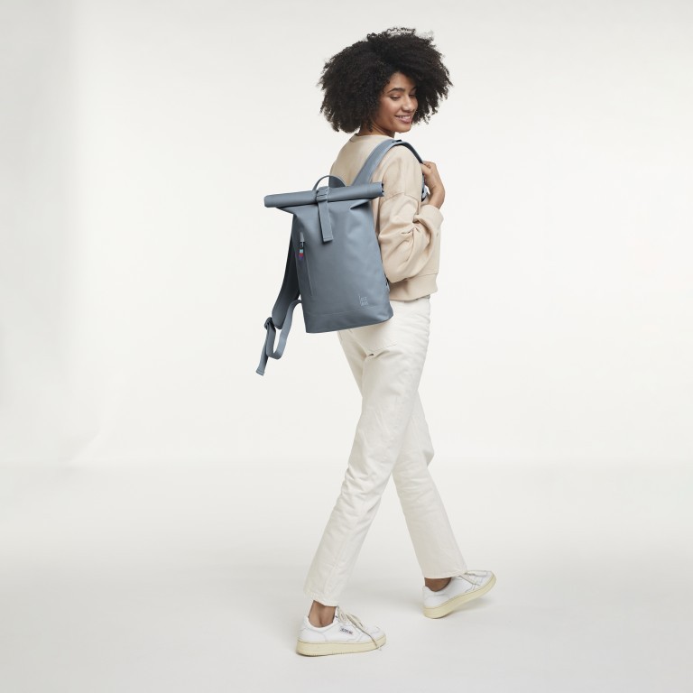 Rucksack Rolltop Small 2.0 Marlin, Farbe: blau/petrol, Marke: Got Bag, EAN: 4260483887406, Abmessungen in cm: 24x40x12, Bild 5 von 9