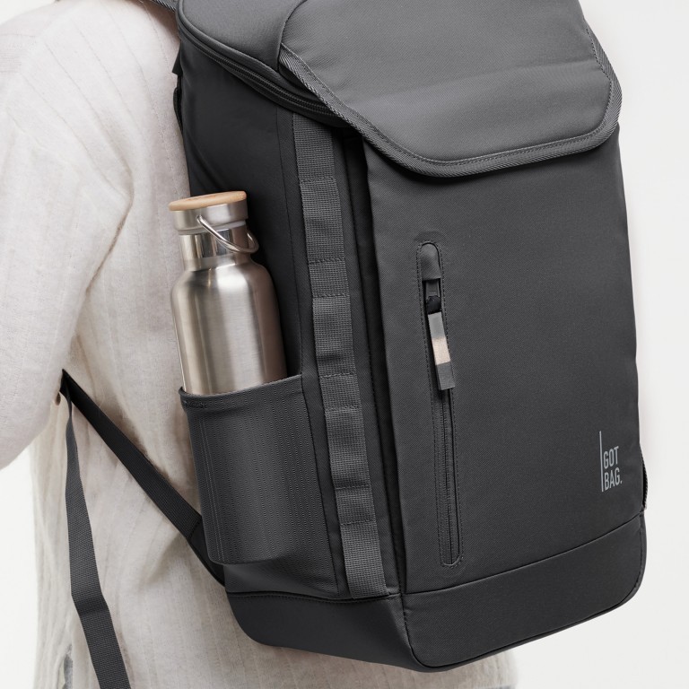 Rucksack Pro Pack Monochrome Shark, Farbe: grau, Marke: Got Bag, EAN: 4260483887697, Abmessungen in cm: 31x47x16, Bild 14 von 15