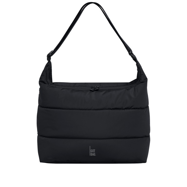 Beuteltasche Puffer Square Bag Large Monochrome Black, Farbe: schwarz, Marke: Got Bag, EAN: 4260483887499, Abmessungen in cm: 32x25x14, Bild 1 von 8