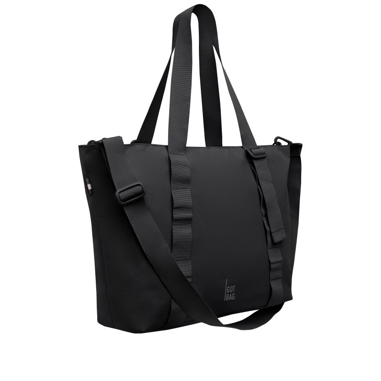 Shopper Tote Bag Monochrome Black, Farbe: schwarz, Marke: Got Bag, EAN: 4262457050342, Abmessungen in cm: 33x50x15, Bild 2 von 9