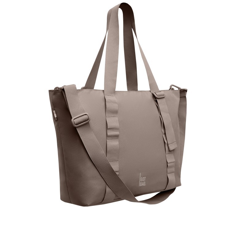 Shopper Tote Bag Monochrome Oyster, Farbe: taupe/khaki, Marke: Got Bag, EAN: 4262457050366, Abmessungen in cm: 33x50x15, Bild 2 von 9