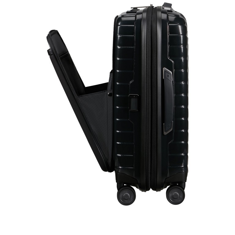 Koffer Proxis Expandable Easy Access 55 Black, Farbe: schwarz, Marke: Samsonite, EAN: 5400520295231, Abmessungen in cm: 40x55x23, Bild 8 von 20