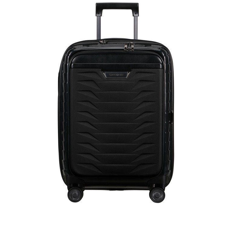 Koffer Proxis Expandable Easy Access 55 Black, Farbe: schwarz, Marke: Samsonite, EAN: 5400520295231, Abmessungen in cm: 40x55x23, Bild 20 von 20