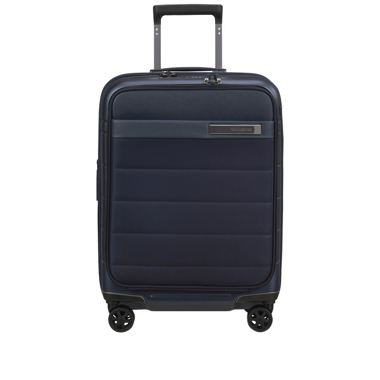 Koffer Neopod Spinner 55 Expandable mit Schnellzugriff Midnight Blue, Farbe: blau/petrol, Marke: Samsonite, EAN: 5400520274359, Abmessungen in cm: 40x55x23, Bild 21 von 21