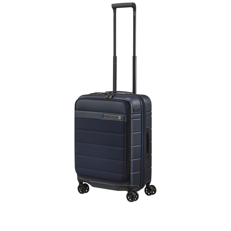Koffer Neopod Spinner 55 Expandable mit Schnellzugriff Midnight Blue, Farbe: blau/petrol, Marke: Samsonite, EAN: 5400520274359, Abmessungen in cm: 40x55x23, Bild 7 von 21