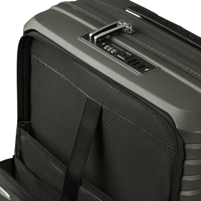 Handgepäck-Trolley Upscape Spinner 55 Easy Access Climbing Ivy, Farbe: grün/oliv, Marke: Samsonite, EAN: 5400520262813, Abmessungen in cm: 40x55x23, Bild 7 von 15