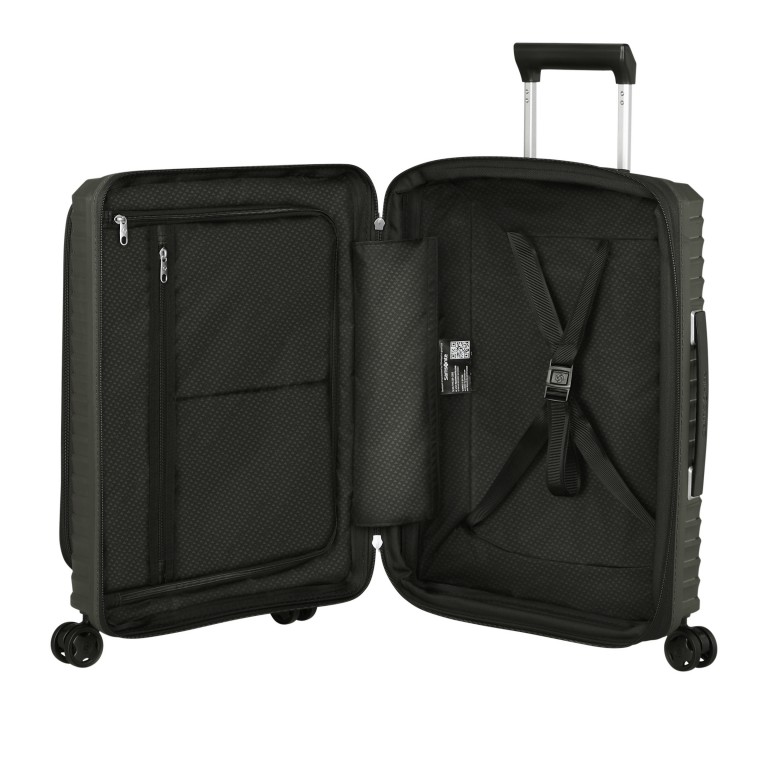 Handgepäck-Trolley Upscape Spinner 55 Easy Access Climbing Ivy, Farbe: grün/oliv, Marke: Samsonite, EAN: 5400520262813, Abmessungen in cm: 40x55x23, Bild 9 von 15