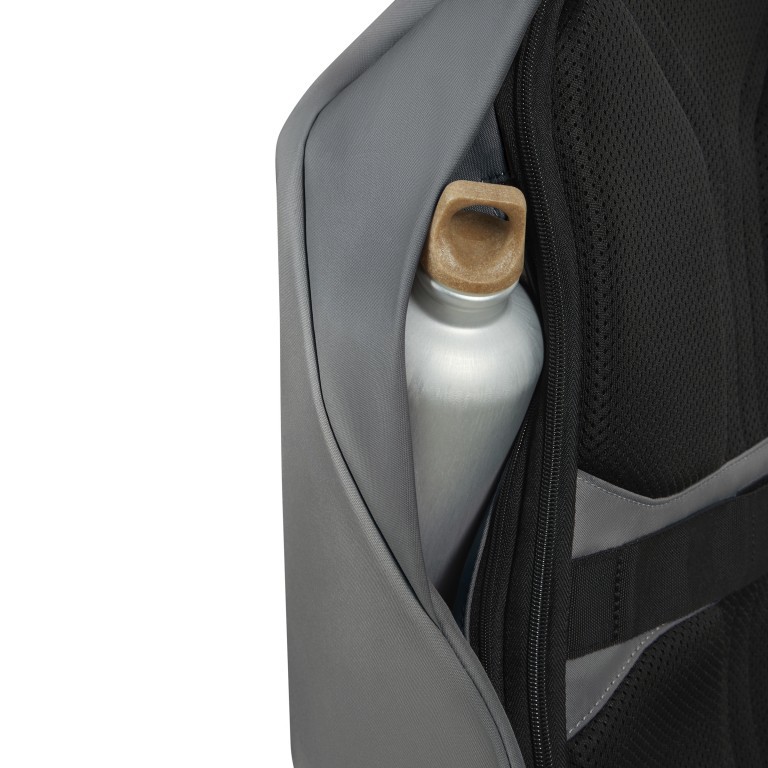 Rucksack Securipak 2.0 Backpack 15.6 Zoll Grey, Farbe: grau, Marke: Samsonite, EAN: 5400520265661, Abmessungen in cm: 30x44.5x18, Bild 9 von 10