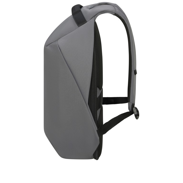 Rucksack Securipak 2.0 Backpack 15.6 Zoll Grey, Farbe: grau, Marke: Samsonite, EAN: 5400520265661, Abmessungen in cm: 30x44.5x18, Bild 3 von 10