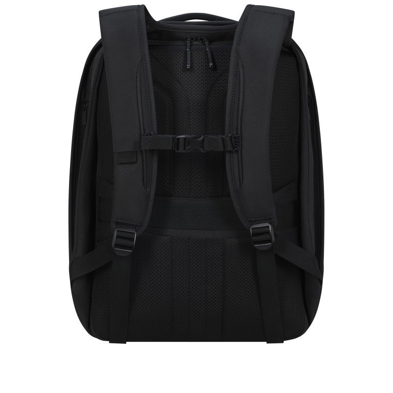 Rucksack Securipak 2.0 Backpack 17.3 Zoll Black, Farbe: schwarz, Marke: Samsonite, EAN: 5400520265722, Abmessungen in cm: 33x47.5x20, Bild 4 von 10