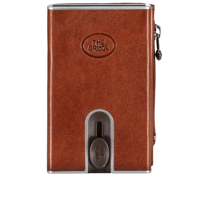 Geldbörse Story Uomo mit RFID-Schutz Marrone, Farbe: cognac, Marke: The Bridge, EAN: 8033748559877, Abmessungen in cm: 6x10x2.3, Bild 1 von 5